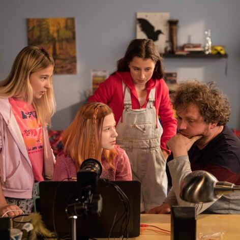 Porada hereček s režisérem